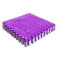 thumbnail image 2 of Plush Puzzle Floor Mat Bedside Bedroom Bedside Carpet Home Living Room 1CM Thick Suede Foam Ground Mat, 2 of 8