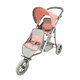thumbnail image 1 of Carriola de Juguete Doble para Muñecas iBaby Tredo Rosa Grey, 1 of 5
