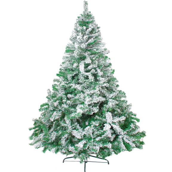 Arbol de Navidad Nevado JARDIMEX Frondoso 210 cm 886 ramas 92 cm