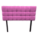 thumbnail image 2 of Cabecera El Bazar Store Linq Individual Rosa Ajuste de altura Moderna abotonada, 2 of 5