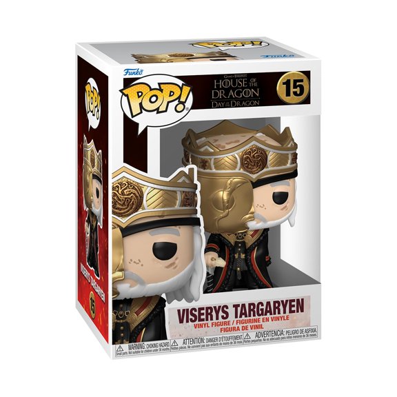 Figura de acción Funko Pop! La casa de televisión del dragón Viserys Targaryen