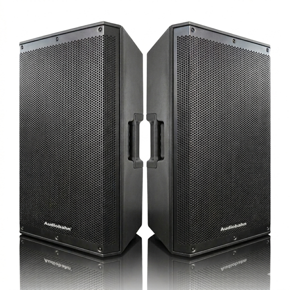 Pack 2 Bocinas Amplificadas 15" 600w RMS Audiobahn ELECTRO15