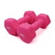 thumbnail image 1 of Mancuerna Pesa Neopreno 3 Kg Gym Entrenamiento Kit 2 Piezas rosa, 1 of 5