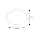thumbnail image 4 of Plafón Mil Luces ALBI II 10W 6500K luz blanca, 4 of 6
