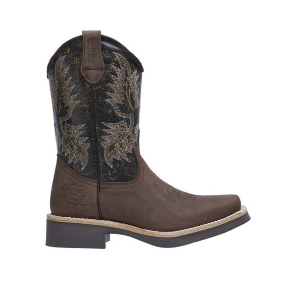 Botas Vaqueras Hombre California Clásicas Cómodas cafe 28
