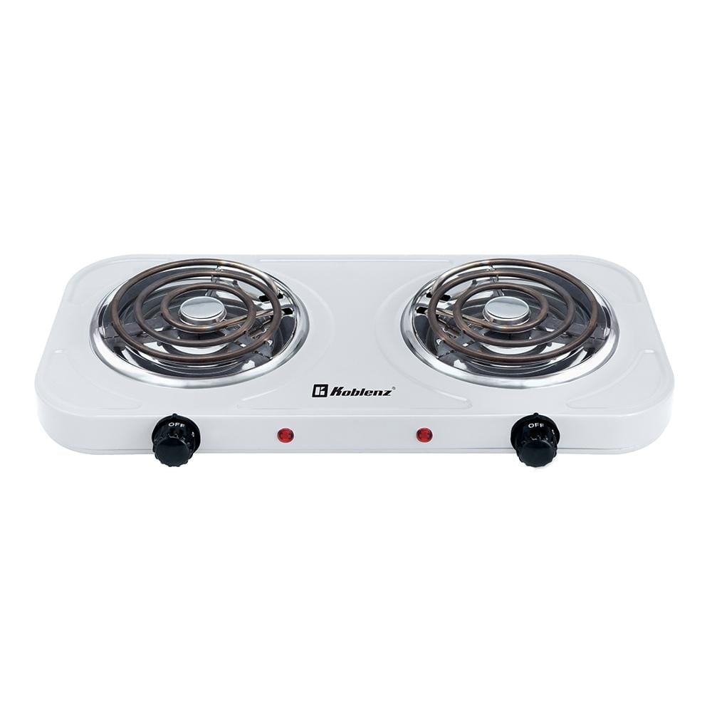 Parrilla Eléctrica Koblenz Dos Quemadores Blanca