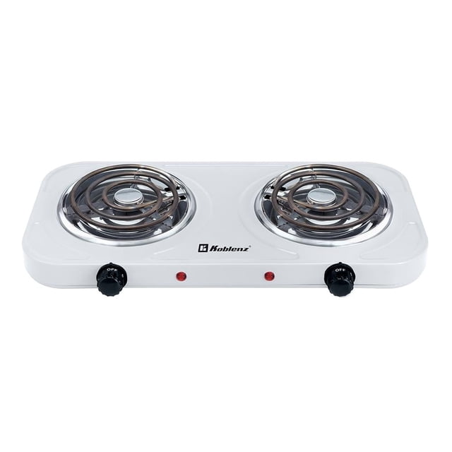 Parrilla Eléctrica Koblenz Dos Quemadores Blanca