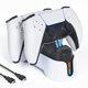 thumbnail image 1 of PS5 Controller Cargador, Estación de Carga PS5 para Control Playstation 5 Dualsense con Indicador LED, Accesorios PS5 Mejorados Incluyen Cable de Carga Rápida, Soporte de Cargador Dual PS5 Blanco, 1 of 8
