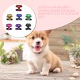 thumbnail image 4 of Billuyoard Mascota Control Arnés para Perro Cachorro Gato Suave a Pie Cuello Seguridad Tira Suministros para perros Violeta S, 4 of 4