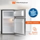 thumbnail image 2 of White Westinghouse  Refrigerador Frigobar 3 pies 85L  Modelo WWCR3085LHS  Congelador independiente y Dos Puertas  Puerta reversible y Luz interior  Condensador interno, 2 of 7