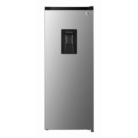 White Westinghouse  Refrigerador Frigobar 6.1 pies 170L  Modelo WWCR07170LHSWD  Congelador interno  Defrost  Despachador de agua  Control mecánico  Parrillas vidrio templado