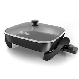 black & decker Electric Skillet, Negro, 30.48 cm x 38.1 cm, 1