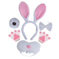 thumbnail image 2 of Conjunto de disfraz de conejo de Pascua, accesorios para sombreros de Cosplay para espectáculos de escenario, Halloween, 2 of 8