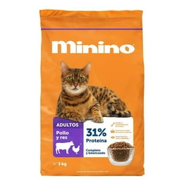 Alimento para gatos Minino Adultos pollo y res 3 kg