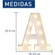thumbnail image 2 of Letra y Número con Luz LED Bluelande R, 2 of 4
