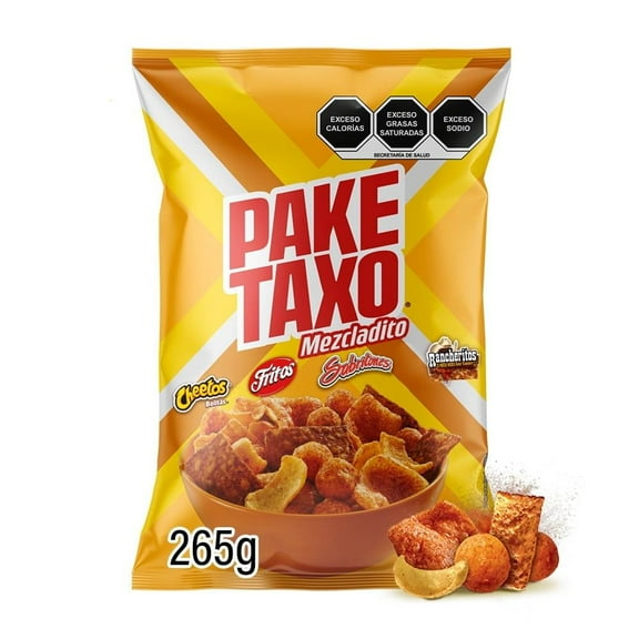 Botana surtida Paketaxo mezcladito sabor chile limón y queso 265