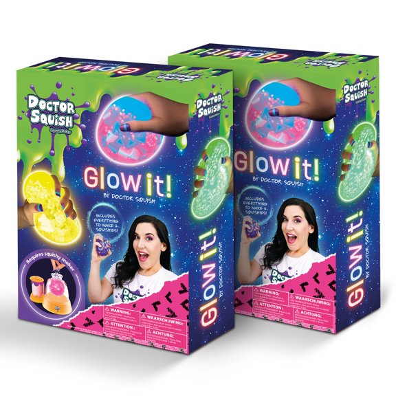 Paquete de Recarga para Fabricador de Squishies Doctor Squish Neon con Globos
