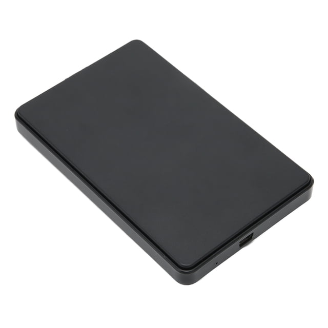 disco duro externo, disco duro de almacenamiento disco duro externo portátil de 2,5 pulgadas disco duro de almacenamiento de datos móvil innovación moderna Unidad externa NikouMX negra de 2,5" con carcasa ABS en vista 3/4, puerto micro‑USB visible; capacidades 80 GB a 4 TB, compatible con Windows y OS X, diseño compacto ideal para transporte y respaldo de datos.
