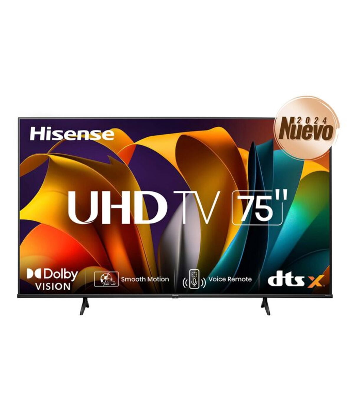 TV 75 Pulgadas Smart TV UHD 4K Hisense 75A6NV