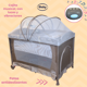 thumbnail image 4 of Cuna Corral Mecedora Y Colecho 4en1 Para Bebés Tuscani Ibaby cafe, 4 of 10
