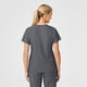 thumbnail image 3 of Set de filipina estilizada con cuello en V con pantalón doble cargo frontal liso para mujer color gris - Marca Wink, 3 of 4