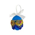 thumbnail image 2 of Colgante de huevo de Pascua con lazo | Decoración colgante de plástico de 6 cm para la búsqueda de huevos de Pascua, artículos de fiesta y rellenos de cestas | Apto para niños, reutilizable en azul,, 2 of 7