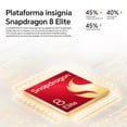 thumbnail image 3 of Celular HONOR 600 Pro 5G 12GB+512GB Snapdragon 8 Elite Cámara 200MP Pantalla AMOLED 6.57" 120HZ Batería 7000mAh Dual SIM eSIM,Dorado Platino, 3 of 9