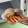 thumbnail image 1 of Ohmyroo Reusable Wheat Straw Plates Set, Multipurpose Small Salad & Dessert Dishes for Kitchen, Dishwasher Safe & Microwave Safe Serving Plates for Daily Use, 1 of 6