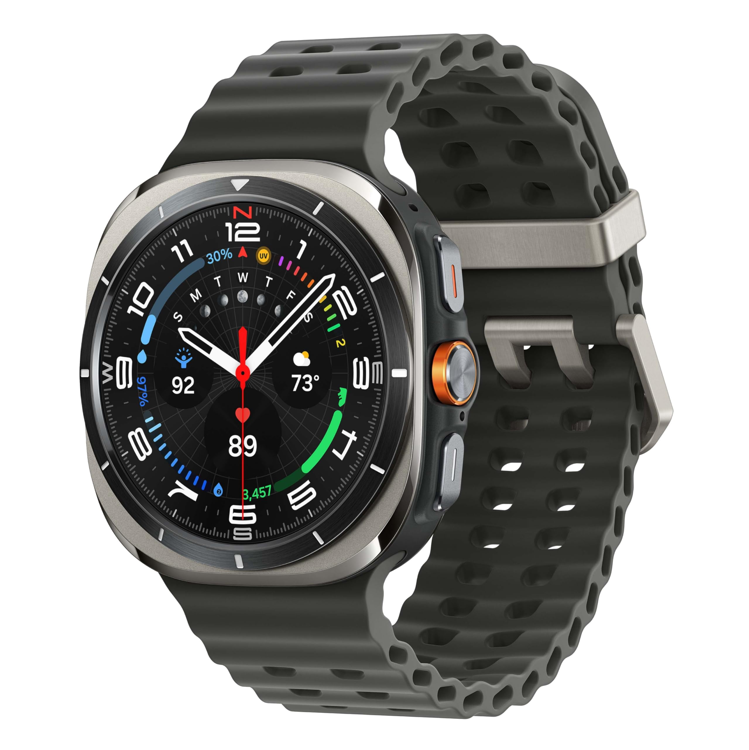 Reacondicionado Reloj inteligente Samsung Galaxy Watch Ultra 47 mm LTE de titanio plateado