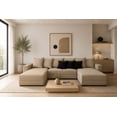 thumbnail image 1 of Sala Esquinera Modular en U El Bazar Store Oslo Lino Beige 160x290x160 cm 3 Piezas, 1 of 2