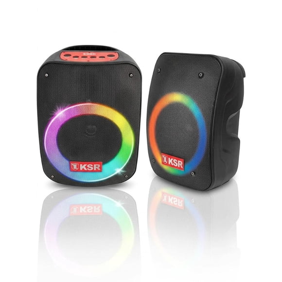 2 BAFLE BOCINA KAISER KSW-5006 4 PUL RECARGABLE BT RADIO FM USB