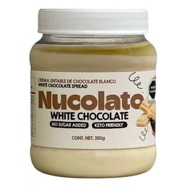 Nucolato Crema Untable De Chocolate Blanco 350g Sin Azúcar Keto