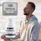 thumbnail image 5 of Zinc Con Vitamina C Y Jengibre 500mg - 100 Cáps Por Frasco Sin Sabor, 5 of 8