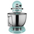 thumbnail image 2 of Batidora de pie KitchenAid KSM150FEAQ Artisan Aqua Sky de 5 cuartos de galón, 2 of 3
