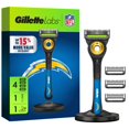 thumbnail image 1 of Afeitadora Gillette 4 Recambios de Cuchilla + Soporte, 1 of 9