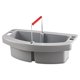 thumbnail image 1 of Rubermaid cubeta para  limpieza  gris, 1 of 2