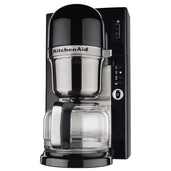 Cafetera KitchenAid KCM0801OB para verter sobre ónix negro