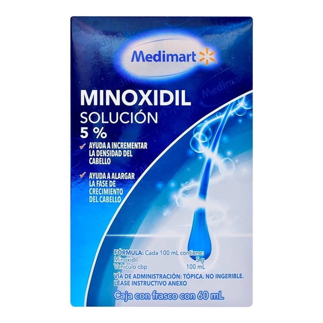 Minoxidil Medimart solución 5% 60 ml