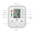 thumbnail image 3 of FARMADAR Monitor de Presion Arterial para Brazo con Pantalla LED, Baumanometro Digital con Pantalla, Deteccion Automática y Precisa de la Presión Sanguínea, Multiples tipos de Medicion, 3 of 6