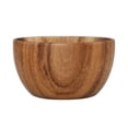 thumbnail image 1 of Ensaladera redonda de madera, utensilios de cocina para el hogar y restaurantes, ideal para mezclar arroz y fideos. Los 8x6cm, 1 of 9