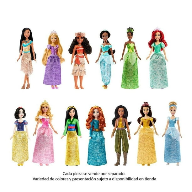 Muñeca Mattel Disney Princess Varios Modelos 1 Pieza