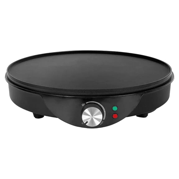 Crepera Eléctrica Anti Adherente Ajustable 1000w Negro
