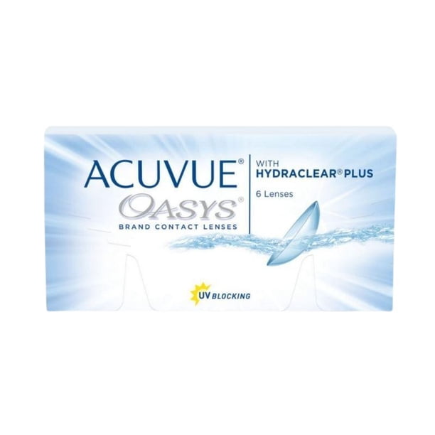 Caja con 6 Lentes Acuvue Oasys Jonson & Jonson D -2.25