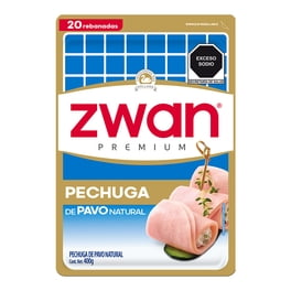 Pechuga de pavo Zwan natural 400 g