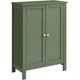 thumbnail image 2 of VASAGLE Armario de Baño, con 2 Estantes Ajustables, Gabinete con 2 Puertas, 30 x 60 x 80 cm, Verde Bosque, 2 of 6