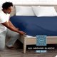 thumbnail image 3 of Sábana Ajustable de Lujo Bare Home Colección 1800 Tamaño Twin-XL Azul Oscuro, 3 of 7