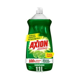 Lavatrastes Líquido Axion Limón 100% Efectivo Arrancagrasa 1.1 L