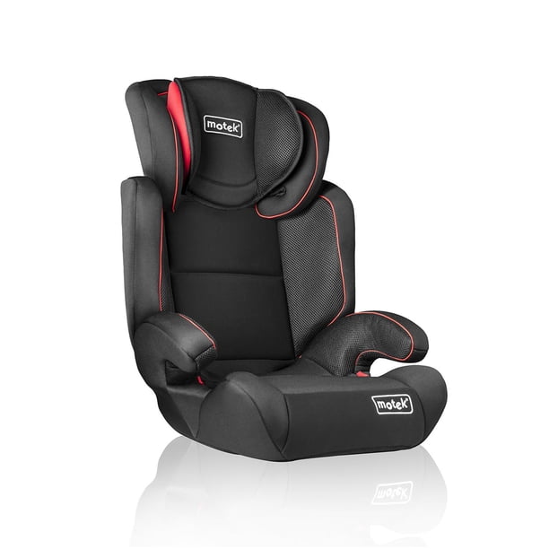 Autoasiento Silla Booster Motek Ova Carro 15kg a 36kg negro