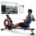 thumbnail image 1 of MERACH Máquina de Remo Magnética para Casa, Remadora con Resistencia Magnética Ajustable, Asiento Ergonómico y Monitor Digital, 1 of 9