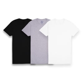 Playera Interior Fruit of the Loom para Hombre, 3 Piezas Cuello Redondo Multicolor Talla G